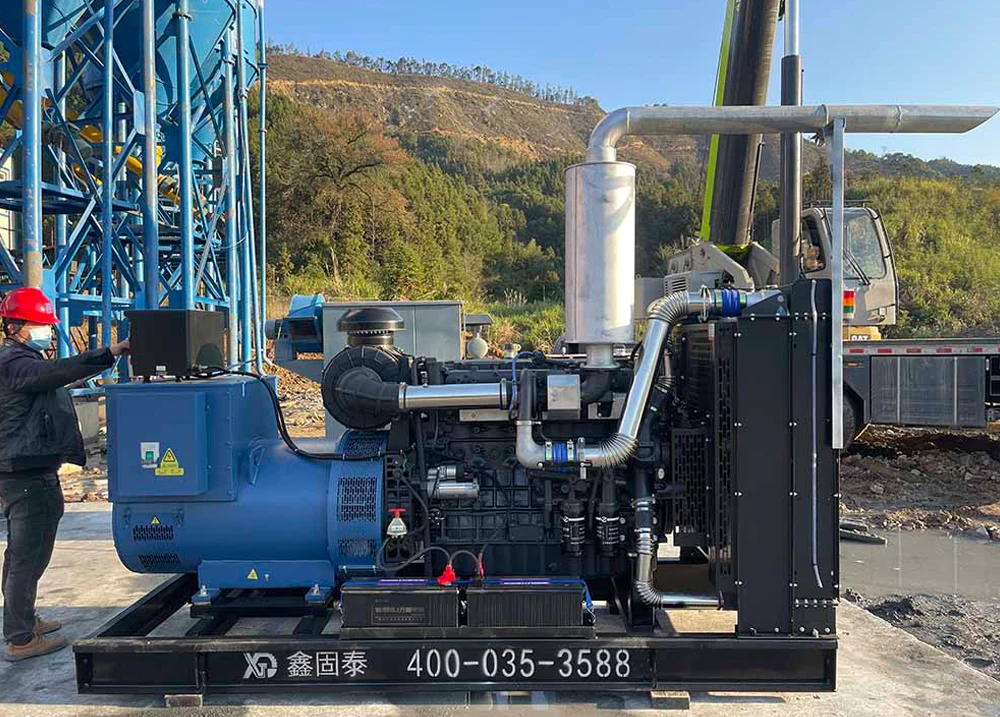 Поддръжка на 400kW комплект генератор на дизел.